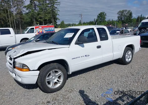 2000 Dodge Dakota Sport z USA, uszkodzony, nr VIN 1B7GL22Z0YS750527